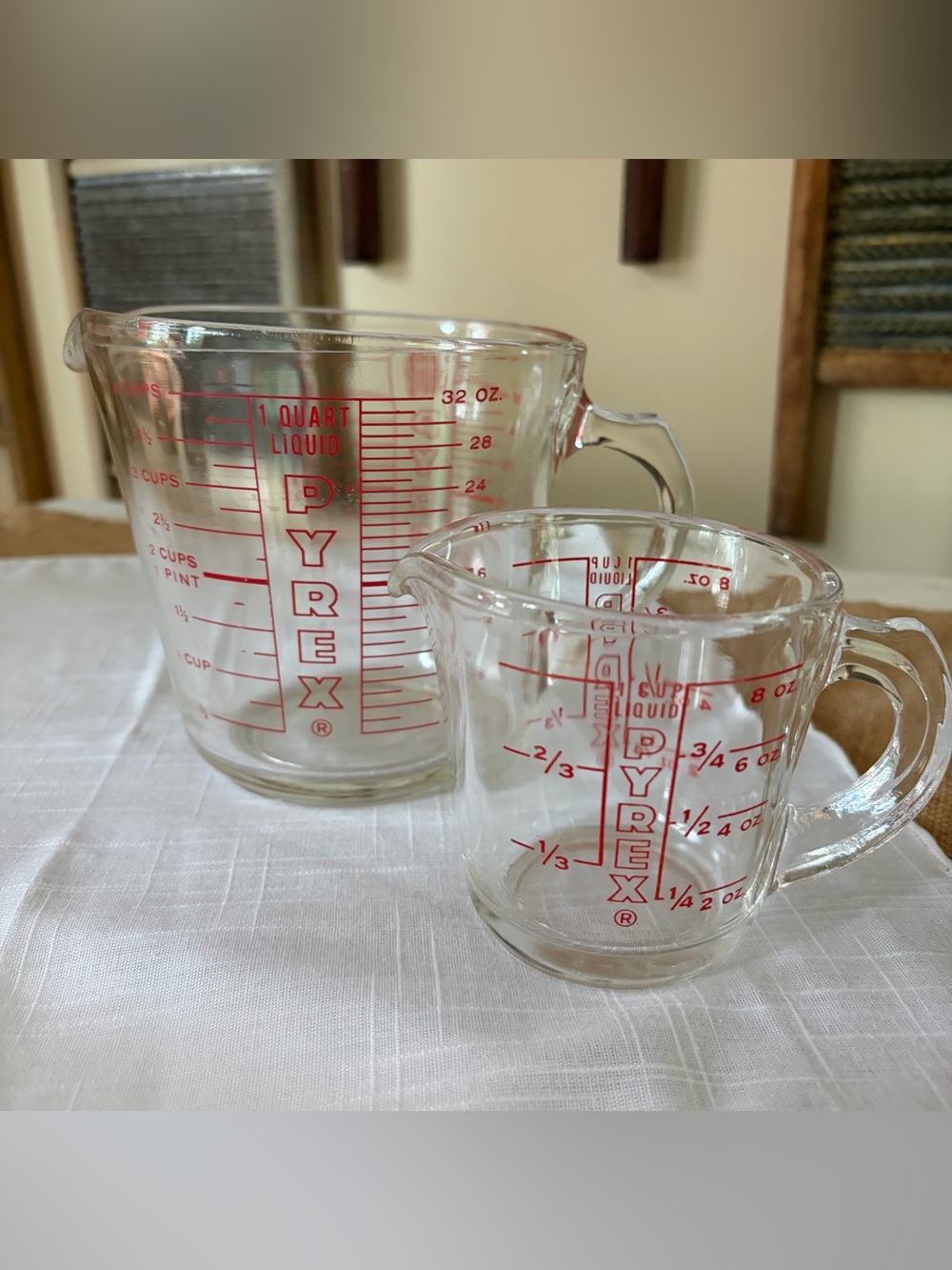 Vintage Pyrex Measuring Cup Set❤️ - Picture 9 of 12